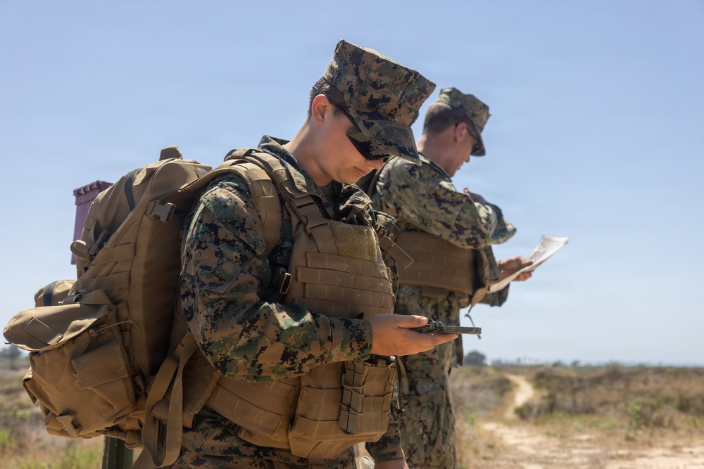 CORTAMID: NROTC Midshipmen conduct land navigation
