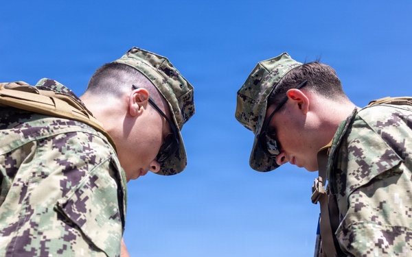 CORTAMID: NROTC Midshipmen conduct land navigation
