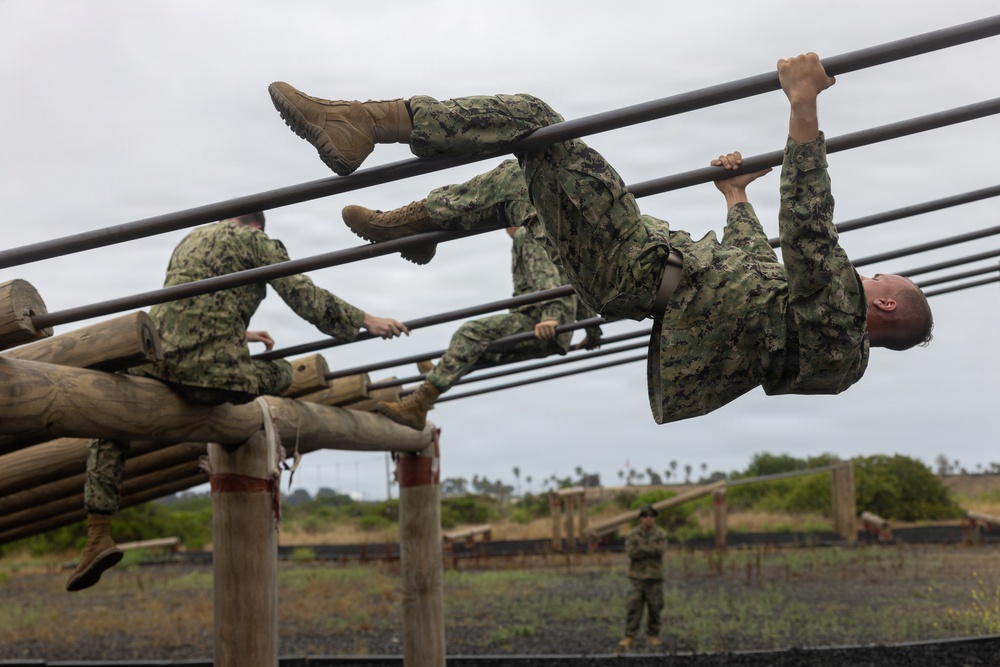 CORTRAMID: NROTC Midshipmen take on the O-Course