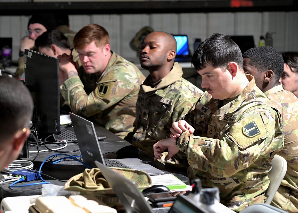 Electromagnetic Warfare Specialists operate within the Tactical Operations Center