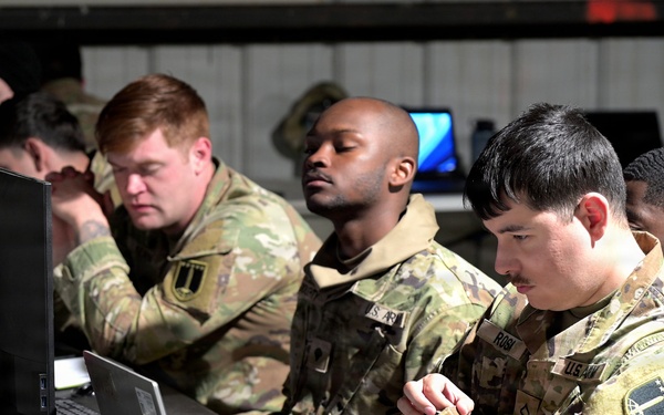 Electromagnetic Warfare Specialists operate within the Tactical Operations Center
