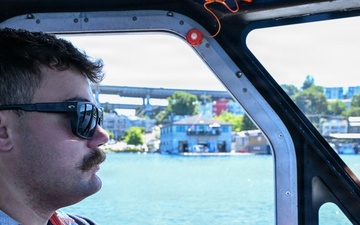Coast Guard Station Seattle conducts Maritime Security and Response Operations patrol