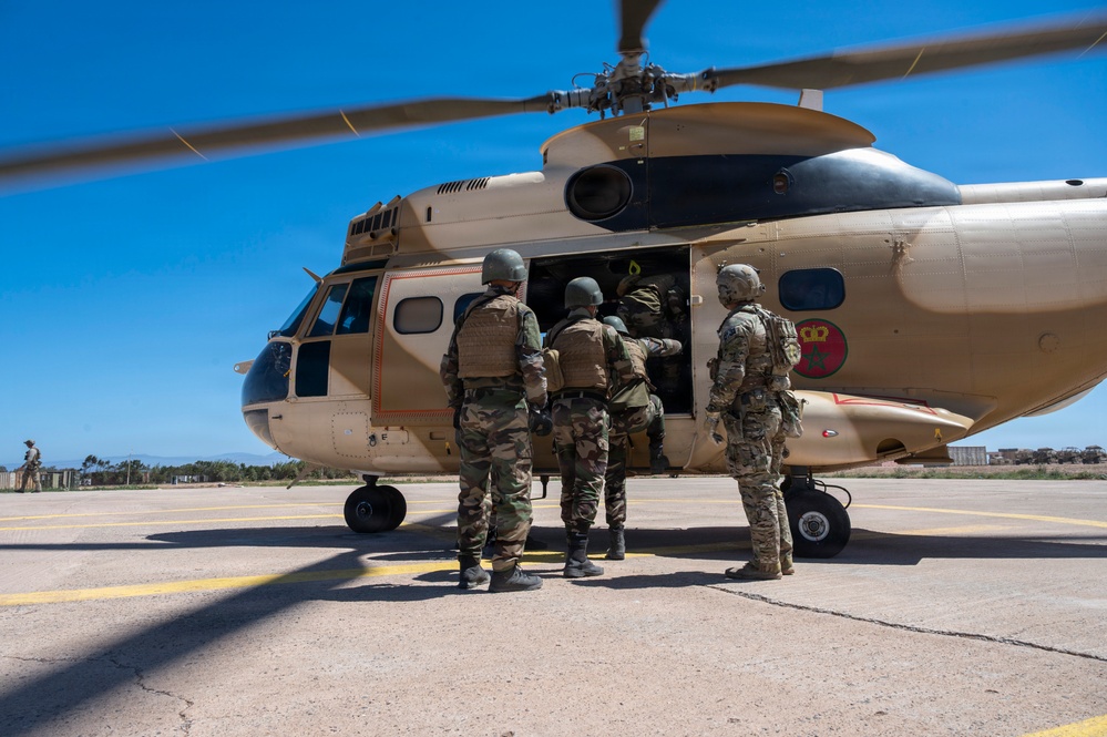 U.S. Special Forces, Royal Moroccan Armed Forces conduct Joint Combined Exchange Training