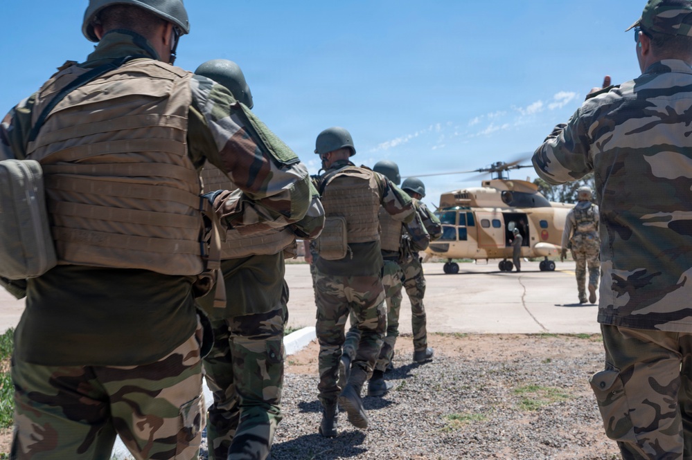 U.S. Special Forces, Royal Moroccan Armed Forces conduct Joint Combined Exchange Training