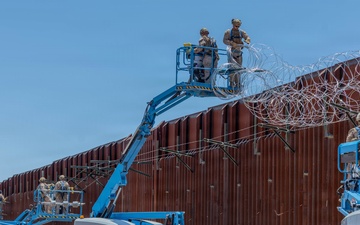 Engineering Security: Marines strengthen US-Mexico border defenses