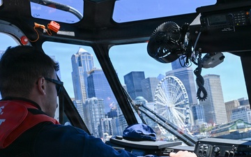 Coast Guard Station Seattle conducts Maritime Security and Response Operations patrol