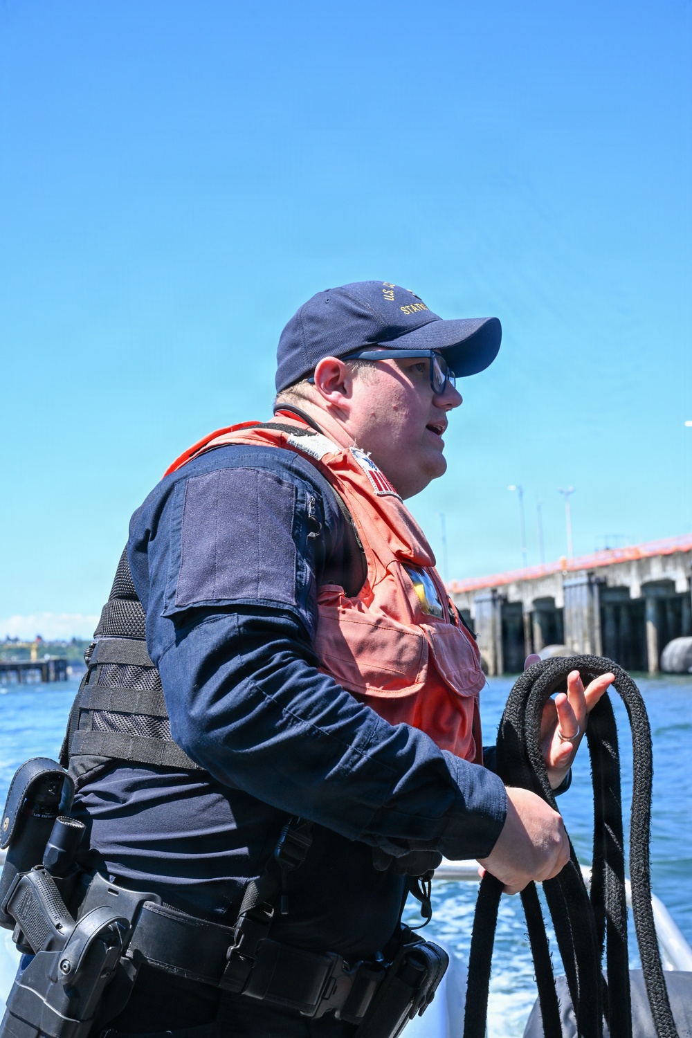 Coast Guard Station Seattle conducts Maritime Security and Response Operations patrol