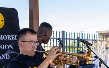 1st Armored Divison Band performs at Camp Cohen Water Park