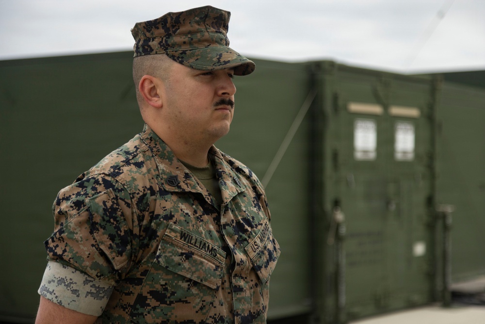 Staff Sgt. Tommy Williams Awarded Navy Commendation Medal for Life-Saving Measures
