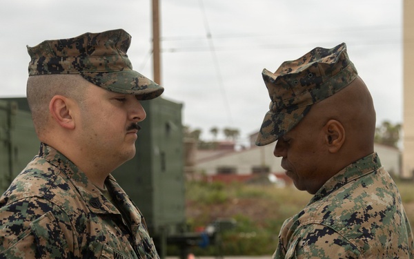 Staff Sgt. Tommy Williams Awarded Navy Commendation Medal for Life-Saving Measures