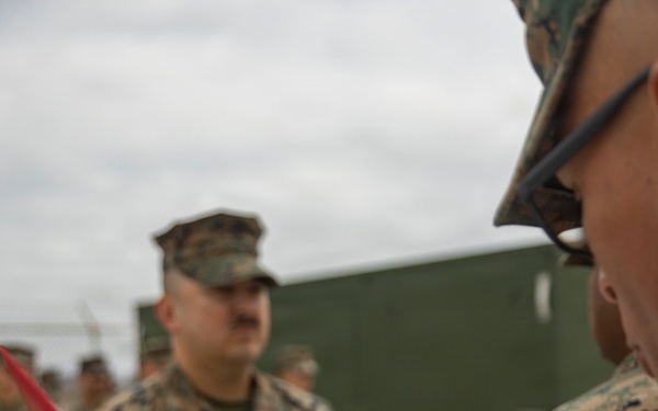 Staff Sgt. Tommy Williams Awarded Navy Commendation Medal for Life-Saving Measures