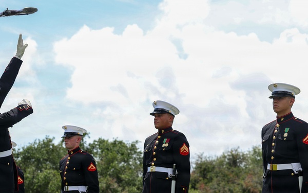 Silent Drill Platoon takes on Sail 250 New Orleans