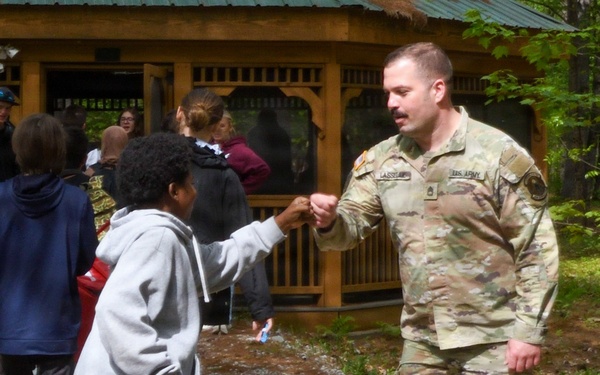 Maine National Guard Supports Auburn Middle School Students in Building Leadership and Resilience