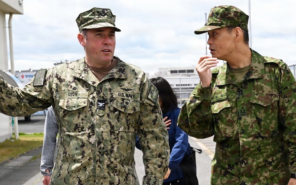 JGSDF Col. Masanari Ishida visits Defense Fuel Support Point Hachinohe