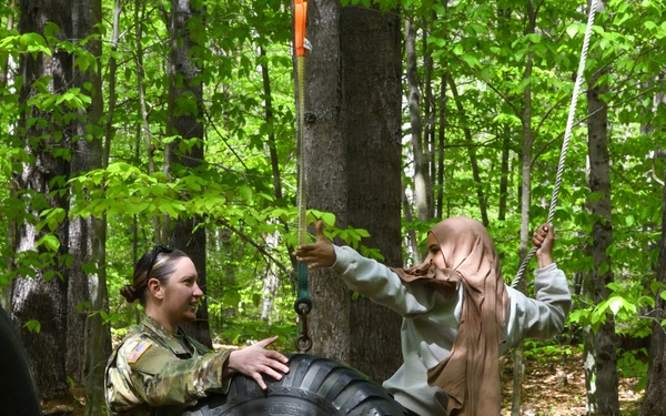 Maine National Guard Supports Auburn Middle School Students in Building Leadership and Resilience