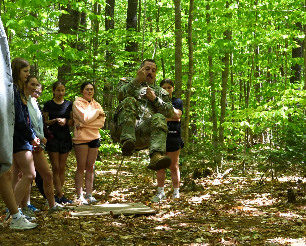 Maine National Guard Supports Auburn Middle School Students in Building Leadership and Resilience
