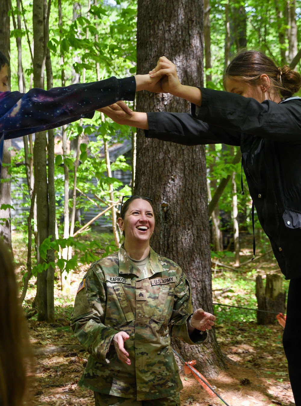 Maine National Guard Supports Auburn Middle School Students in Building Leadership and Resilience