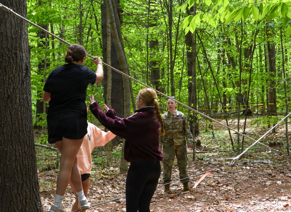 Maine National Guard Supports Auburn Middle School Students in Building Leadership and Resilience