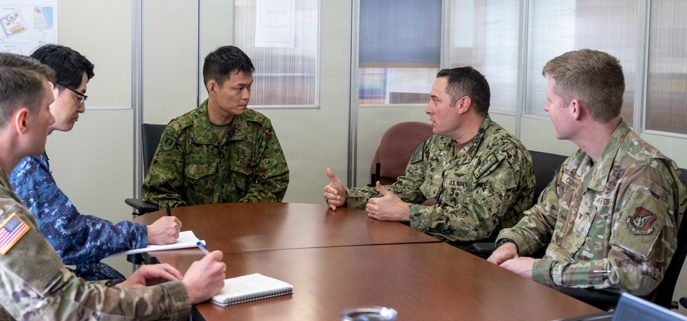 JGSDF Col. Masanari Ishida visits Defense Fuel Support Point Hachinohe