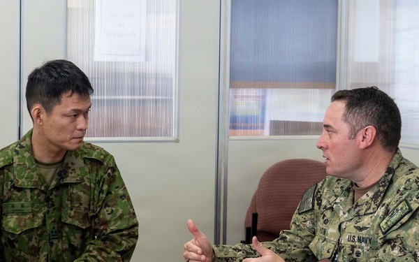 JGSDF Col. Masanari Ishida visits Defense Fuel Support Point Hachinohe