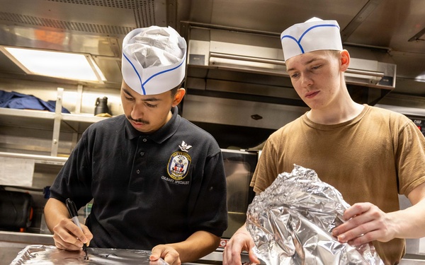 USS Truxtun Conducts Daily Operations