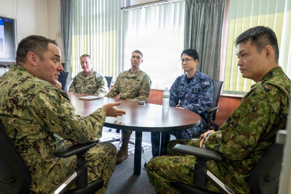 JGSDF Col. Masanari Ishida visits Defense Fuel Support Point Hachinohe