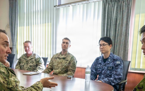 JGSDF Col. Masanari Ishida visits Defense Fuel Support Point Hachinohe