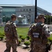 West Virginia Soldiers Patrol Columbus Circle