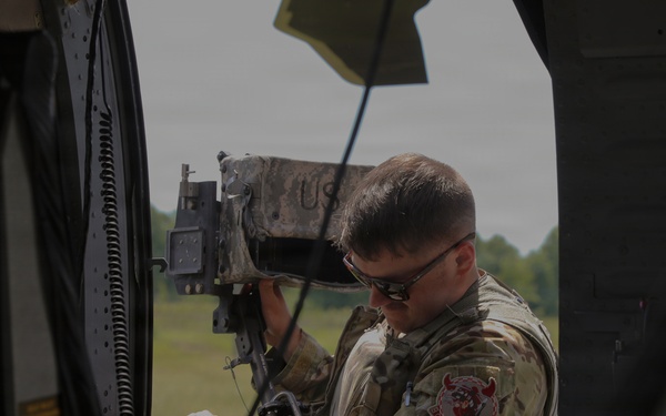 Bravo Company 2/147 Brings Firepower and Precision to Live-Fire Training