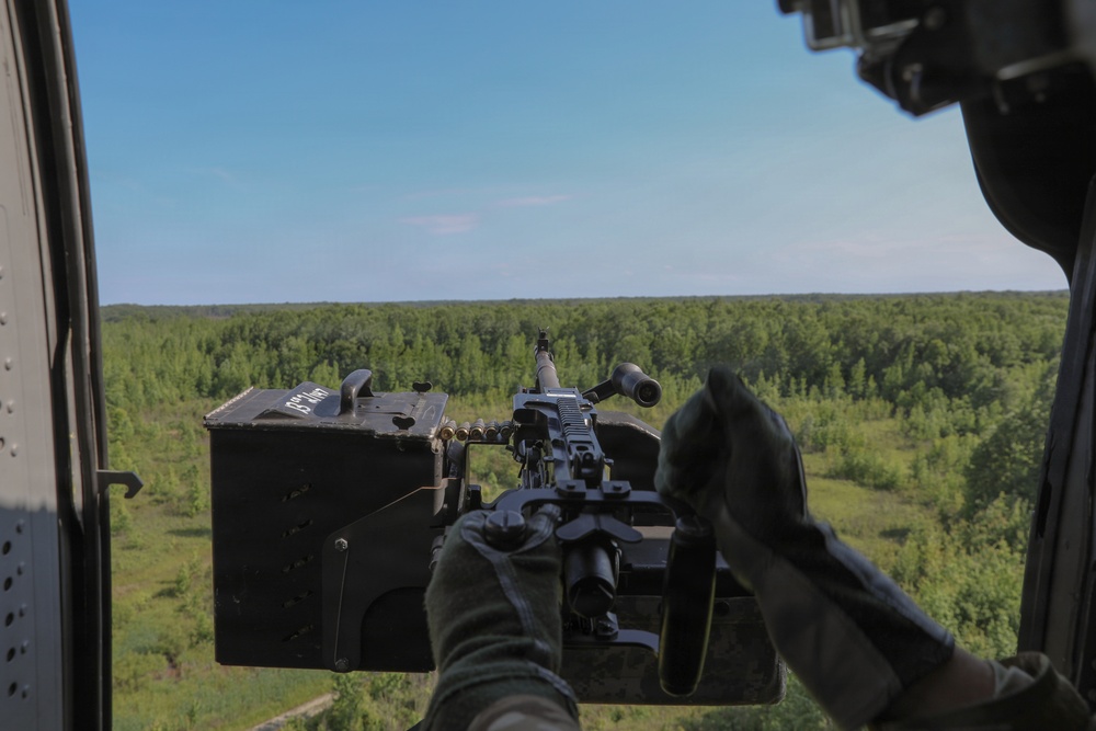 Bravo Company 2/147 Brings Firepower and Precision to Live-Fire Training