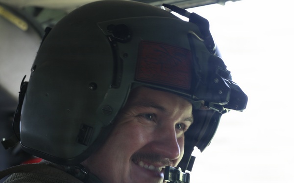 Bravo Company 2/147th Assault Helicopter Battalion conducts air movement operations