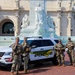 JTF-DC Patrol Near Renovated Fountains