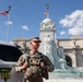 JTF-DC Patrol Near Rennovated Fountains