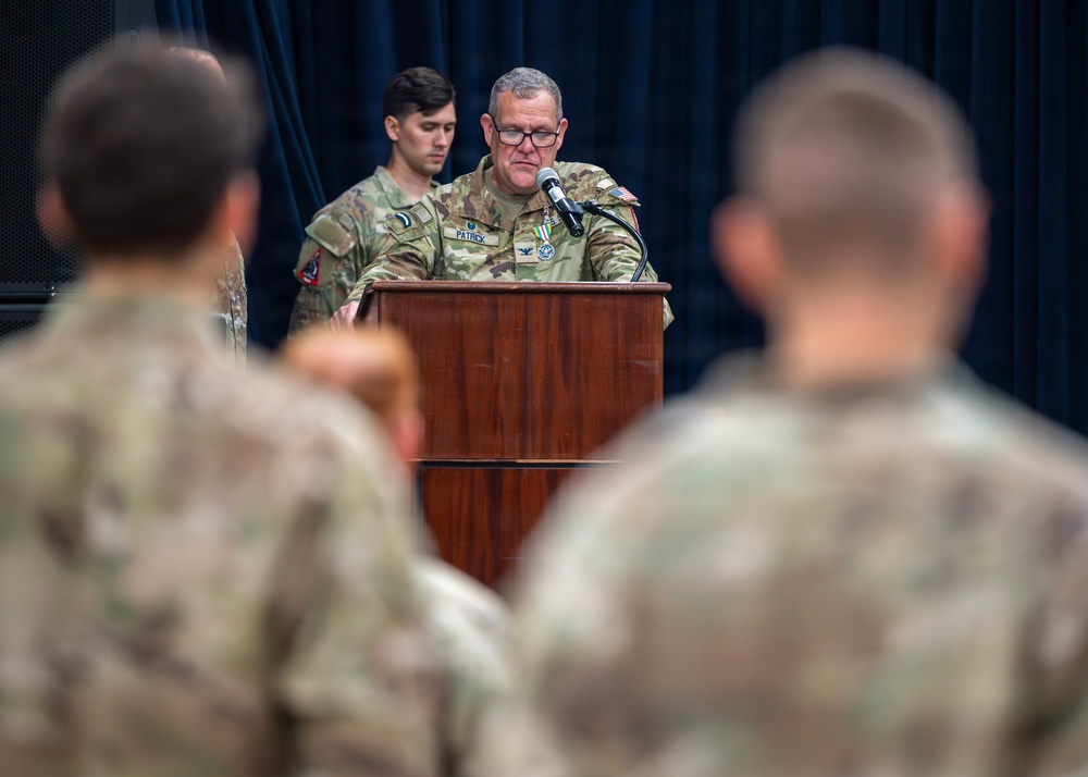 Hatcher takes command at Space Forces Korea