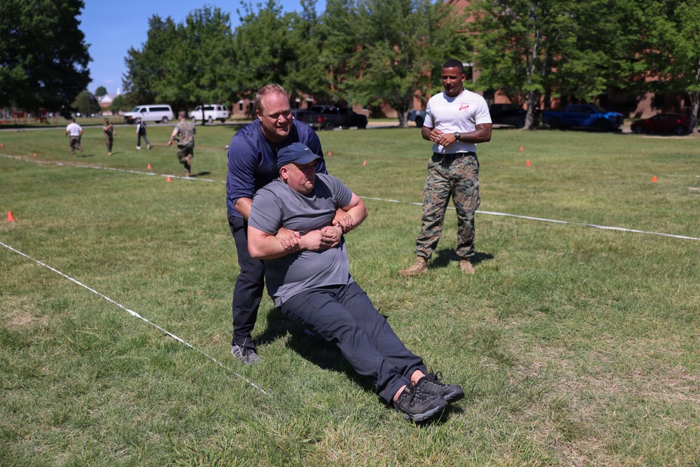 MCRC Educator’s Workshop Conducts CFT and Leadership Reaction Course