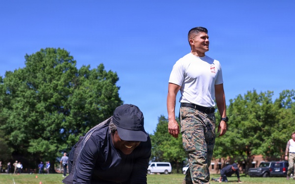 MCRC Educator’s Workshop Conducts CFT and Leadership Reaction Course
