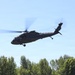 Bravo Company 2/147th Assault Helicopter Battalion conducts air movement operations