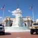 JTF-DC  and U.S. Park Police Vehicles Park at Columbus Circle