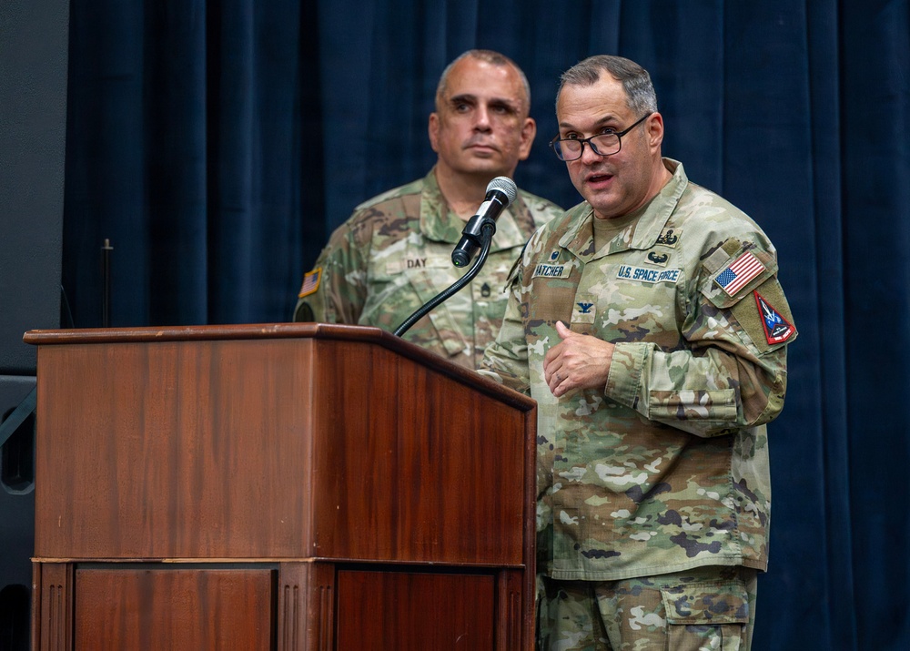 Hatcher takes command at Space Forces Korea