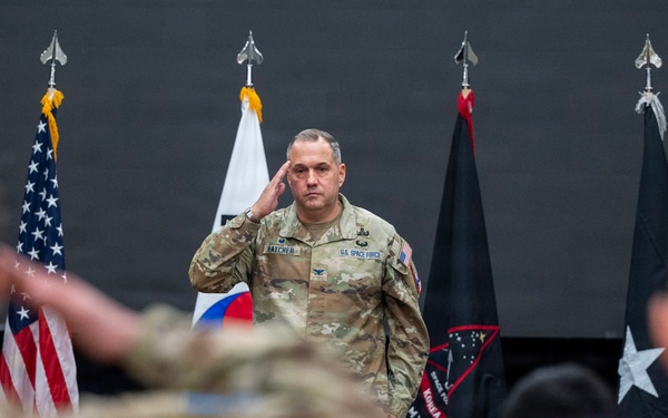 Hatcher takes command at Space Forces Korea
