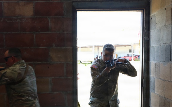 Bravo Company 2/147th Assault Helicopter Battalion conducts air movement operations