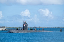 USS Springfield (SSN 761) returns to Naval Base Guam