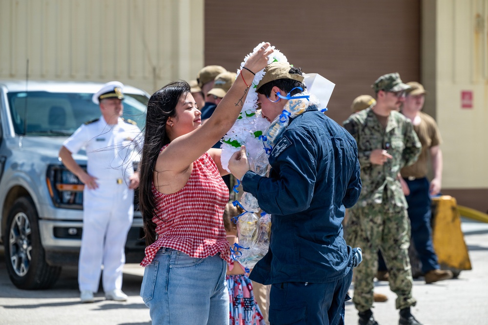 USS Springfield (SSN 761) returns to Naval Base Guam