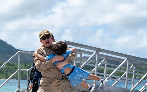 USS Springfield (SSN 761) returns to Naval Base Guam
