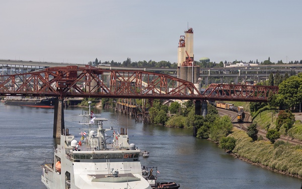 Ship Arrival Portland Fleet Week 2026