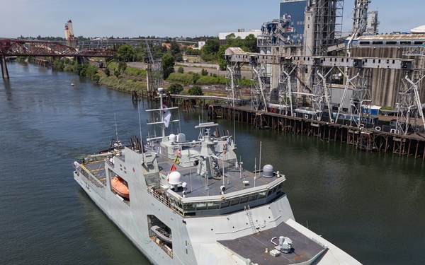 Ship Arrival Portland Fleet Week 2026