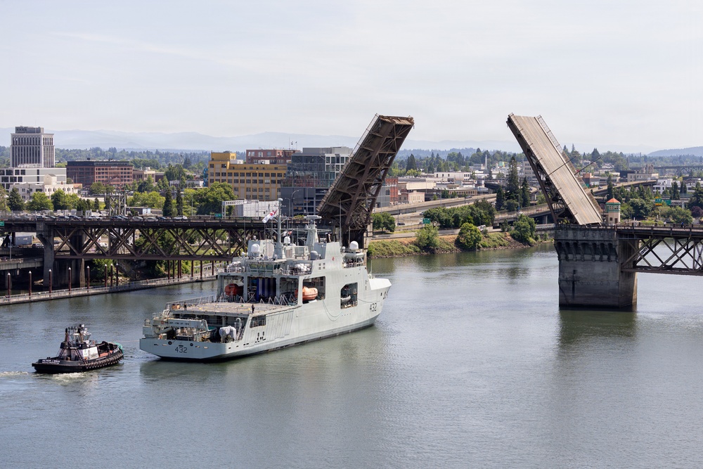 Ship Arrival Portland Fleet Week 2026