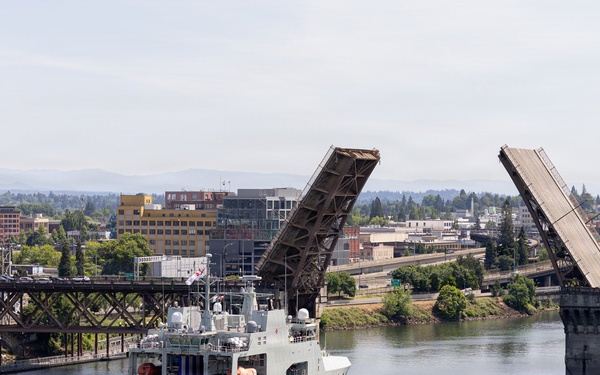 Ship Arrival Portland Fleet Week 2026