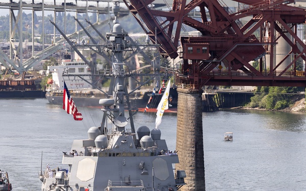 Ship Arrival Portland Fleet Week 2026