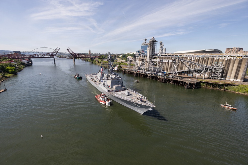 Ship Arrival Portland Fleet Week 2026
